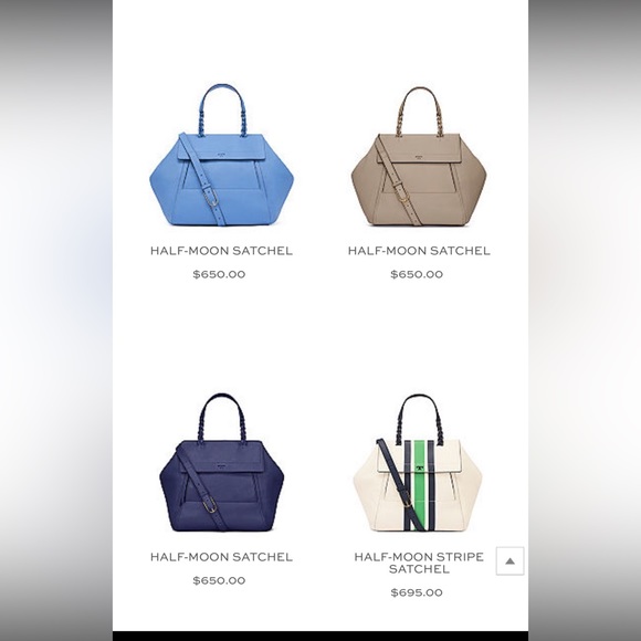 Tory Burch Half-Moon Crossbody Leather Bag! - Picture 8 of 16